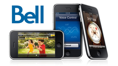 iPhone 3GS Chez Bell Mobilité :: Forfait internet illimité pour 15$