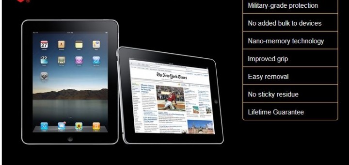 invisibleSHIELD disponible pour l’iPad, déjà?