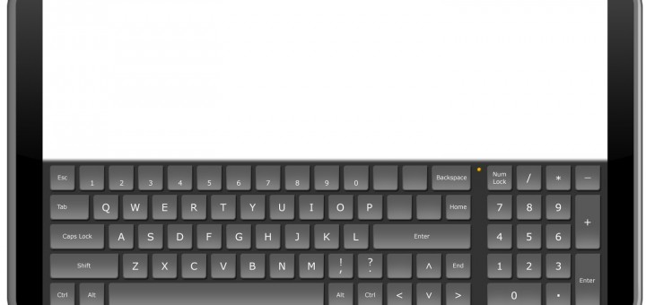 EXOPC Slate, voici le clavier virtuel!