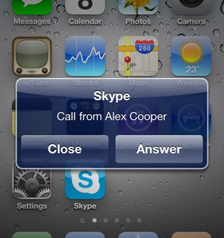 Skype s’exécute en arrière-plan! [Enfin!]