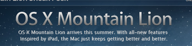 Mac OS Mountain Lion, quoi de neuf?
