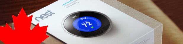 Le thermostat Nest est disponible au Canada!
