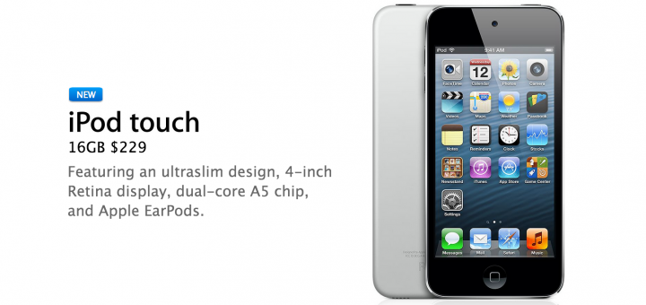 Apple lance un nouvel iPod touch