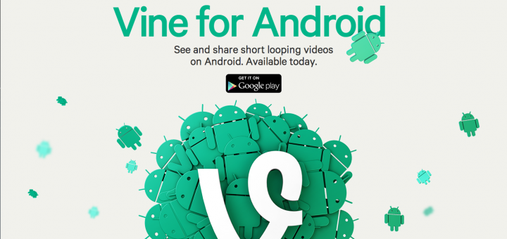 Vine est maintenant disponible sur Android!