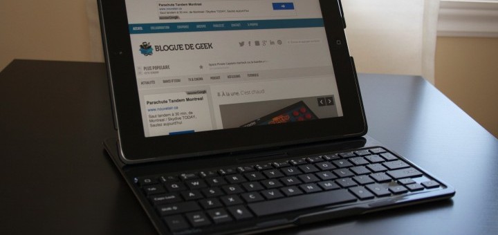 Test du clavier Ultimate pour iPad de Belkin