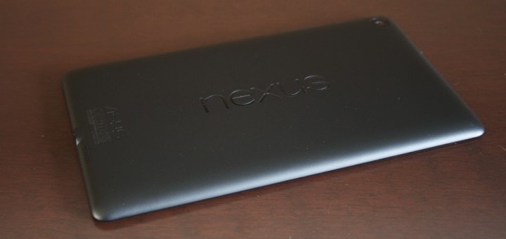 Test de la Nexus 7 (2013)