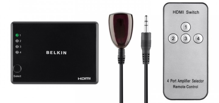 Concentrateur HDMI 4 ports de Belkin [Test]