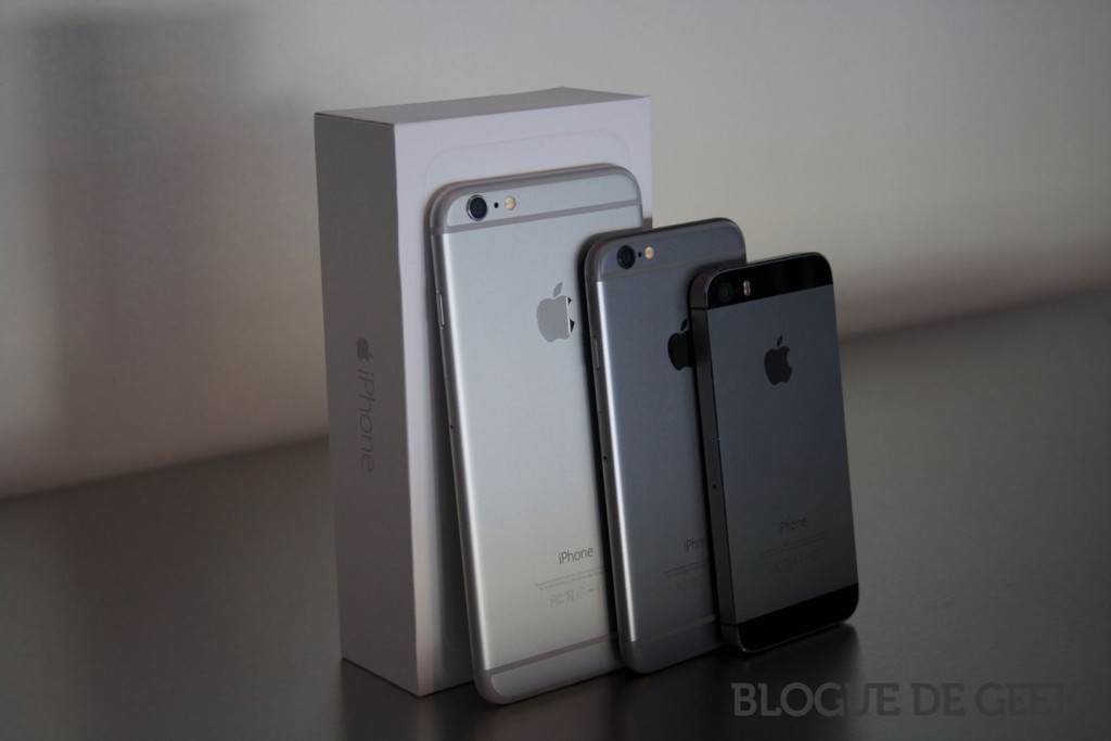 iPhone 5s, iPhone 6, iPhone 6 Plus
